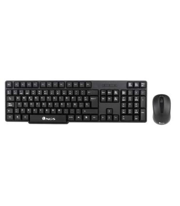 NGS Euphoria Kit Pack Teclado Inalambrico USB + Raton Inalambrico USB 1200dpi 3 Botones - Uso Ambidiestro
