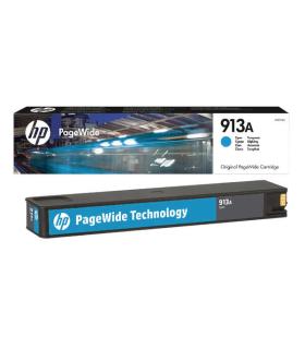 HP 913A Cyan Cartucho de Tinta Original - F6T77AE
