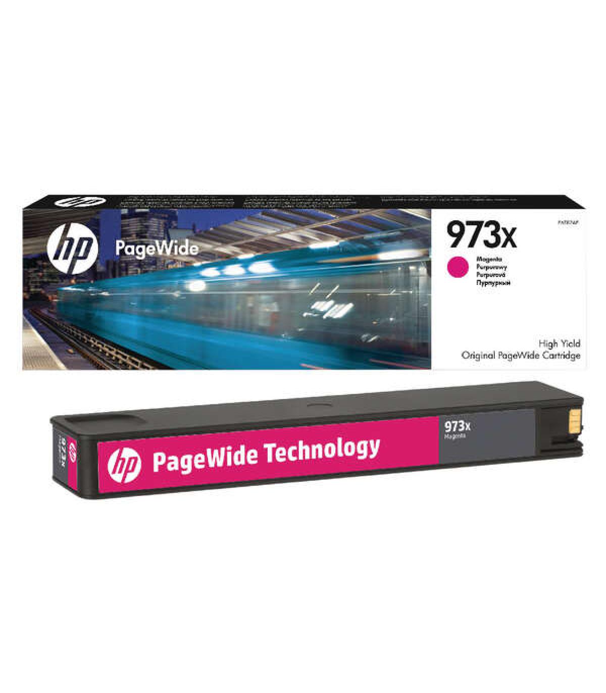 HP 973X Magenta Cartucho de Tinta Original - F6T82AE