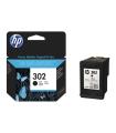 HP 302 Negro Cartucho de Tinta Original - F6U66AE