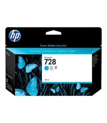 HP 728 Cyan Cartucho de Tinta Original - F9J67A
