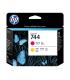 HP 744 Magenta/Amarillo Cabezal de Impresion Original - F9J87A