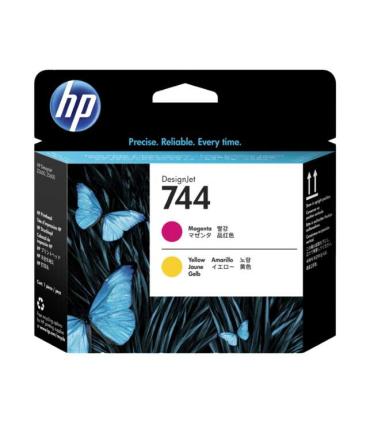 HP 744 Magenta/Amarillo Cabezal de Impresion Original - F9J87A