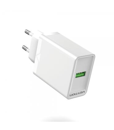 Vention Cargador de Pared USB-A 3A 18W - Color Blanco