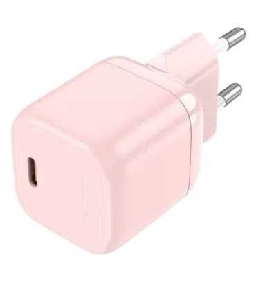 Vention Cargador de Pared GaN USB-C 30W 3A - Carga Rapida - Color Rosa