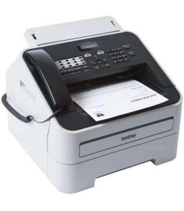 Brother FAX2845 Fax Laser Monocromo de Alta Velocidad - Auricular Telefonico - Funcion de Copia