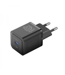 Vention Cargador de Pared GaN USB-C 20W - Carga rapida EU - Color Negro