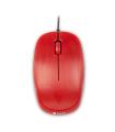NGS Flame Raton USB 1000dpi - 3 Botones - Uso Ambidiestro - Color Rojo