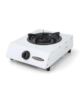 Orbegozo FO 1600 Hornillo a Gas Blanco - Encendido Piezoelectrico - Quemador de Triple Corona - Versatil y Practico - Ideal..