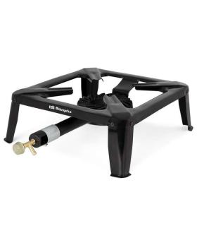 Orbegozo FO 6000 Hornillo a Gas para Paellas al Aire Libre - Potente Quemador de Hierro Fundido - Resistente Cuerpo de Acero Esm