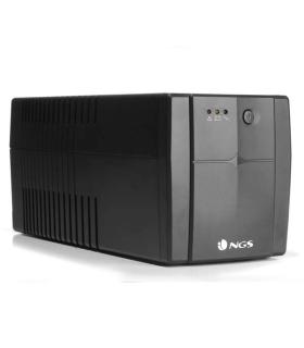 NGS Fortress 1500 V2 SAI 1200VA UPS 720W - Tecnologia Off Line - Funcion AVR - 4x Schukos - Proteccion Sobrecargas y Cortocircui