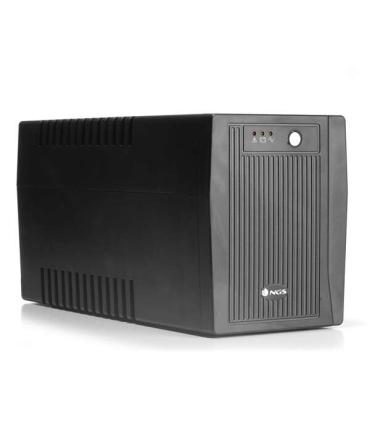 NGS Fortress 2000 V2 SAI 1500VA UPS 900W - Tecnologia Off Line - Funcion AVR - 4x Schukos - Proteccion Sobrecargas y Cortocircui