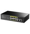Cudy FS1010P Switch PoE+ de 8 Puertos 10/100M con 2 Puertos de Enlace Ascendente