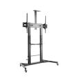 Aisens Soporte de Suelo para TV/Monitor de 60" a 100" - Max 100kg - Ajustable en altura - Movimiento Horizontal y Vertical