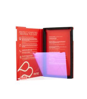 FR-TEC Cristal Templazo Anti Luz Azul para Nintendo Switch - Dureza H9 - Filtro de Luz Azul - Bloqueo Del 98% de Radiacion Azul.