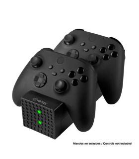 FR-TEC Estacion de Carga Dual Charging Station Compatible con Xbox Series X/S y Xbox One - Diseño Elegante - Funcionamiento Senc