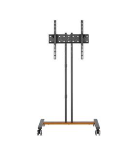 Aisens Soporte de Suelo Eco con Rueda para Monitor/TV 35Kg de 32-55 - Color Negro