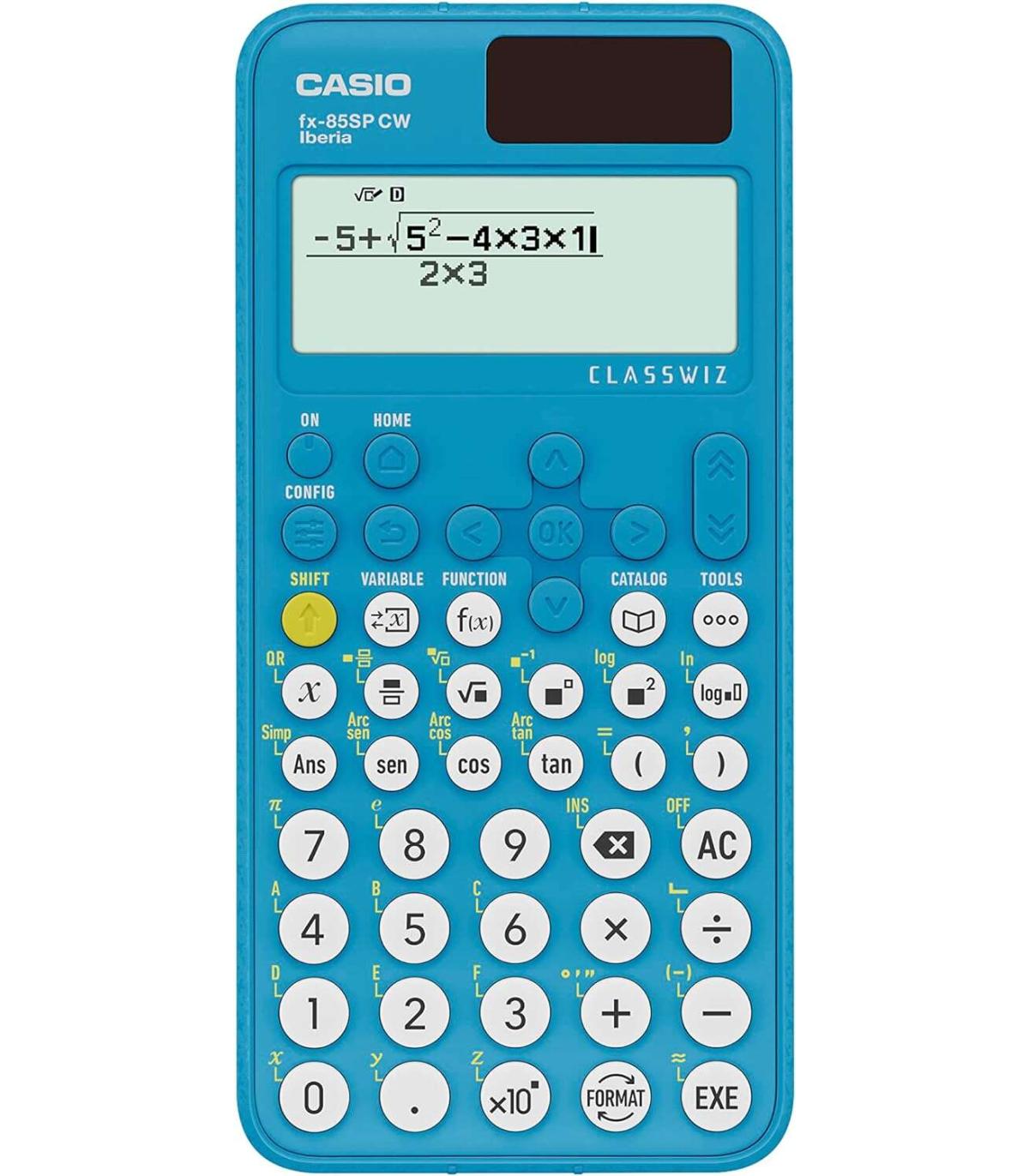 Casio Iberia Classwiz FX-85SP Calculadora Cientifica Pantalla LCD 12 Digitos - Tabla de Valores, Simplificacion de Fracciones..