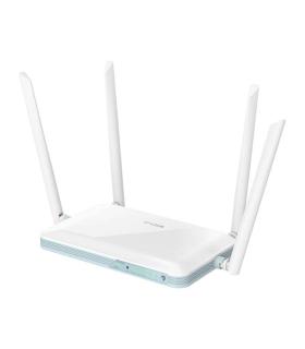 D-Link Eagle Pro AI N300 WiFi Smart Router - Hasta 300Mbps - 4 Puertos LAN 10/100Mbps y 1 Puerto WAN 10/100Mbps - 4 Antenas Exte