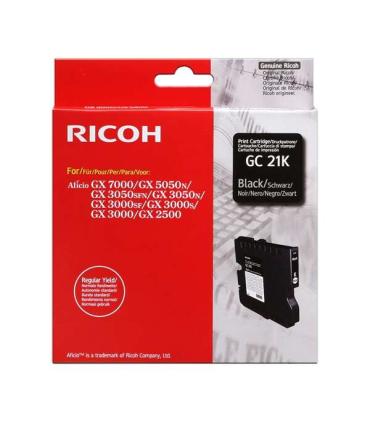 Ricoh GC21K Negro Cartucho de Gel Original - 405532
