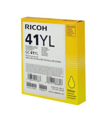 Ricoh GC41YL Amarillo Cartucho de Gel Original - 405768