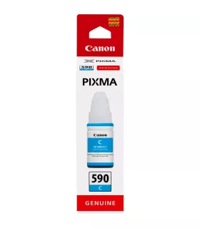 Canon GI590 Cyan Botella de Tinta Original - GI590C/1604C001