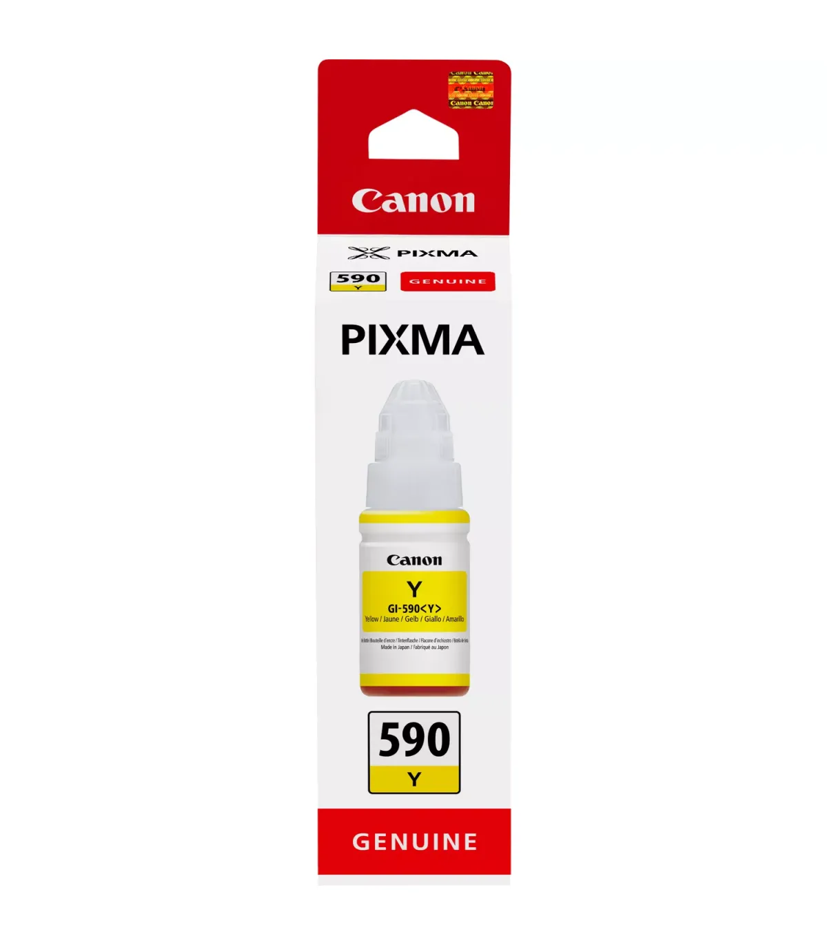 Canon GI590 Amarillo Botella de Tinta Original - GI590Y/1606C001