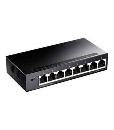 Cudy GS108 Switch 8 Puertos Gigabit Adaptables 10/100/1000 Mbps