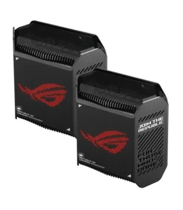 Asus ROG Rapture GT6 Pack 2 Unidades Router WiFi Mesh AX10000 Tri-Banda MU-MIMO - Color Negro