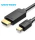 Vention Cable Mini DP Macho a HDMI Macho 1.4 - 1.5m - Color Negro