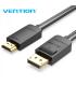 Vention Cable Conversor Displayport Macho a HDMI Macho - 3m - Color Negro