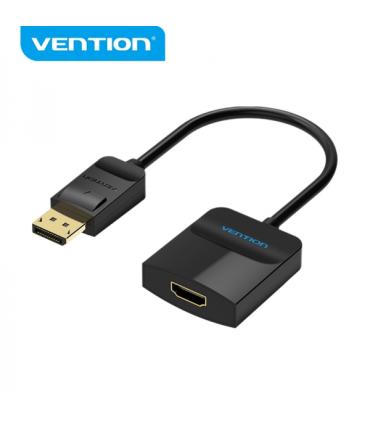 Vention Conversor Displayport Macho a HDMI Hembra - 0.15m - Color Negro