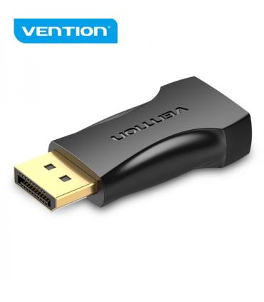 Vention Adaptador DisplayPort 1.2 Macho a HDMI 2.0 Hembra 4K - Color Negro