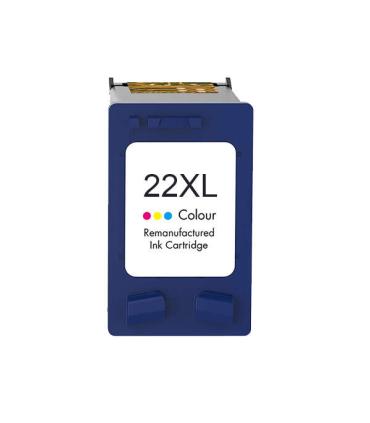 HP 22XL Color Cartucho de Tinta Remanufacturado - Reemplaza C9352AE/C9352CE