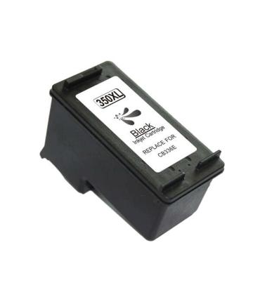 HP 350XL Negro Cartucho de Tinta Remanufacturado - Reemplaza CB336EE/CB335EE
