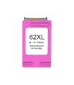 HP 62XL Color Cartucho de Tinta Remanufacturado - Reemplaza C2P06AE/C2P07AE