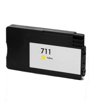 HP 711 Amarillo Cartucho de Tinta Generico - Reemplaza CZ132A