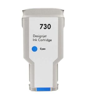 HP 730 Cyan Cartucho de Tinta Generico - Reemplaza P2V68A/P2V62A