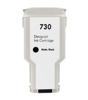 HP 730 Negro Mate Cartucho de Tinta Generico - Reemplaza P2V71A/P2V65A