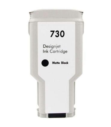 HP 730 Negro Mate Cartucho de Tinta Generico - Reemplaza P2V71A/P2V65A