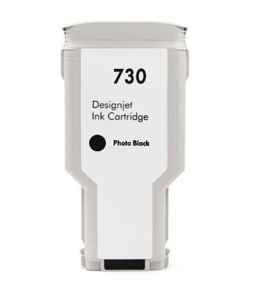 HP 730 Negro Photo Cartucho de Tinta Generico - Reemplaza P2V73A/P2V67A