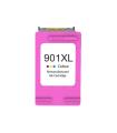 HP 901XL Color Cartucho de Tinta Remanufacturado - Reemplaza CC656AE