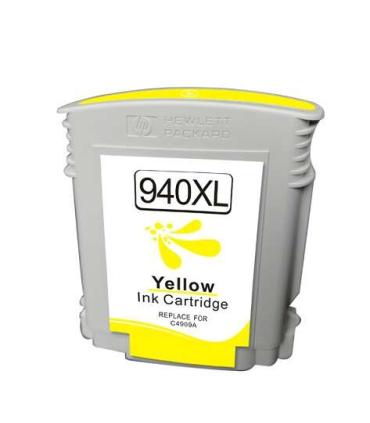 HP 940XL Amarillo Cartucho de Tinta Generico - Reemplaza C4909AE