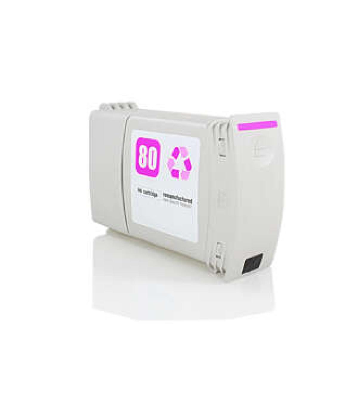 HP 80 Magenta Cartucho de Tinta Generico - Reemplaza C4847A