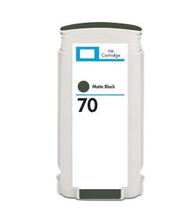 HP 70 Negro Mate Cartucho de Tinta Pigmentada Generico - Reemplaza C9448A