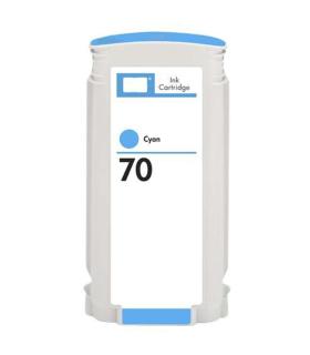 HP 70 Cyan Cartucho de Tinta Pigmentada Generico - Reemplaza C9452A
