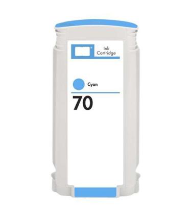HP 70 Cyan Cartucho de Tinta Pigmentada Generico - Reemplaza C9452A