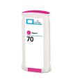 HP 70 Magenta Cartucho de Tinta Pigmentada Generico - Reemplaza C9453A