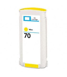 HP 70 Amarillo Cartucho de Tinta Pigmentada Generico - Reemplaza C9454A