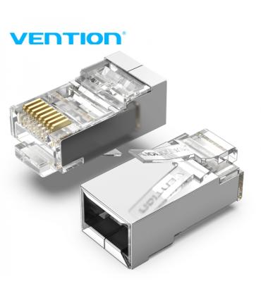 Vention Pack de 100 Conectores de Red FTP RJ45 Cat.6